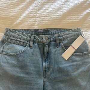 Hudson Jeans Light Blue Ankle & Cropped Jeans